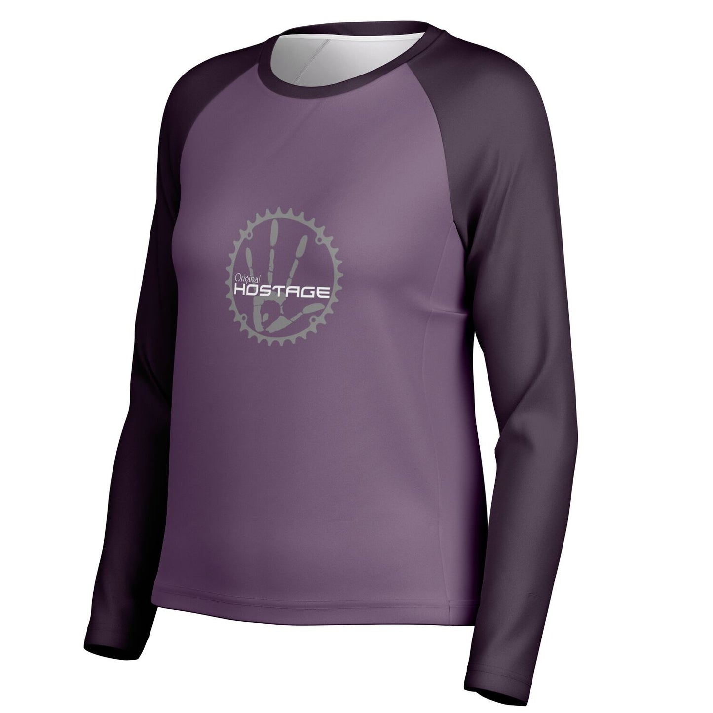 Original Hostage Purple Women's Long Sleeve Performance Jersey