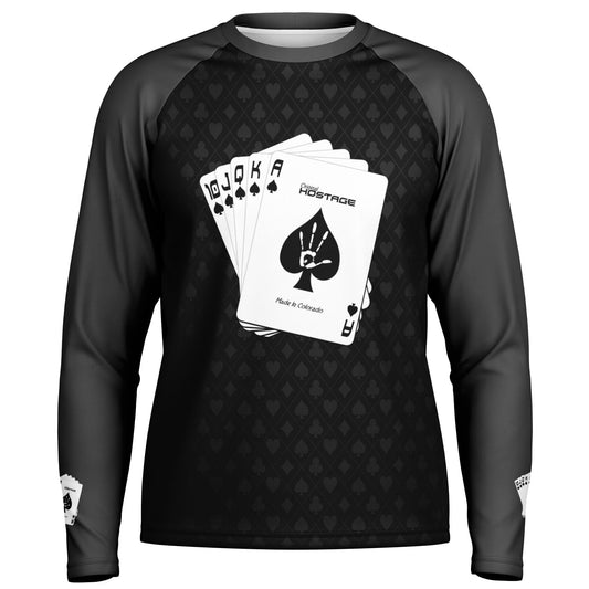 Royal Flush Men's Long Sleeve Jersey